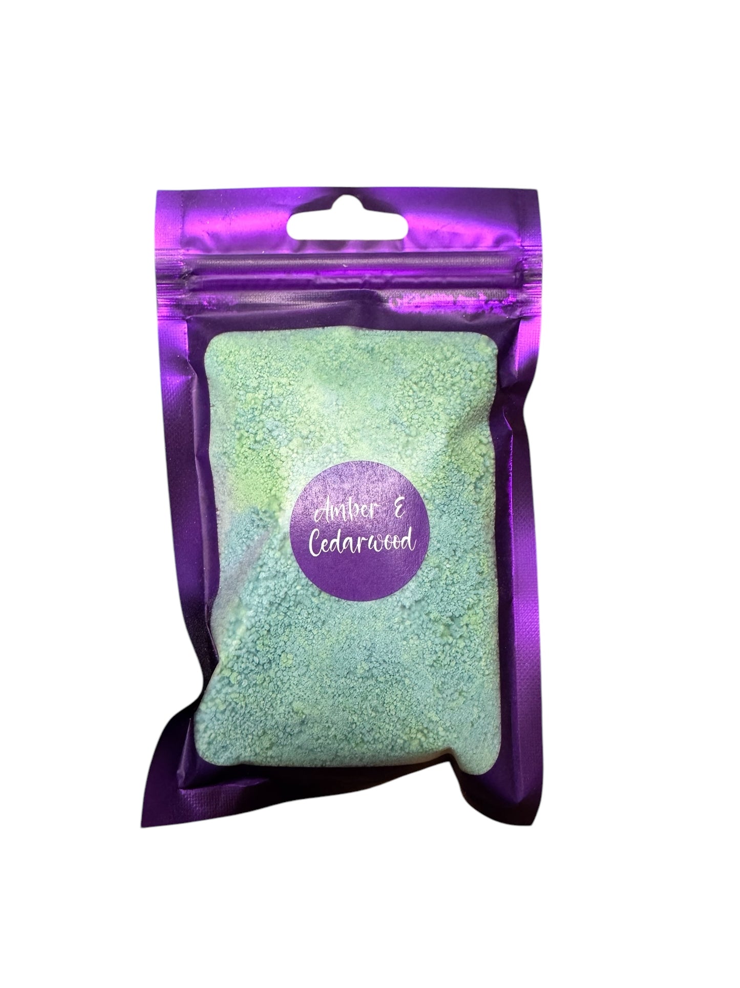 Amber & Cedarwood Bath Dust image 0