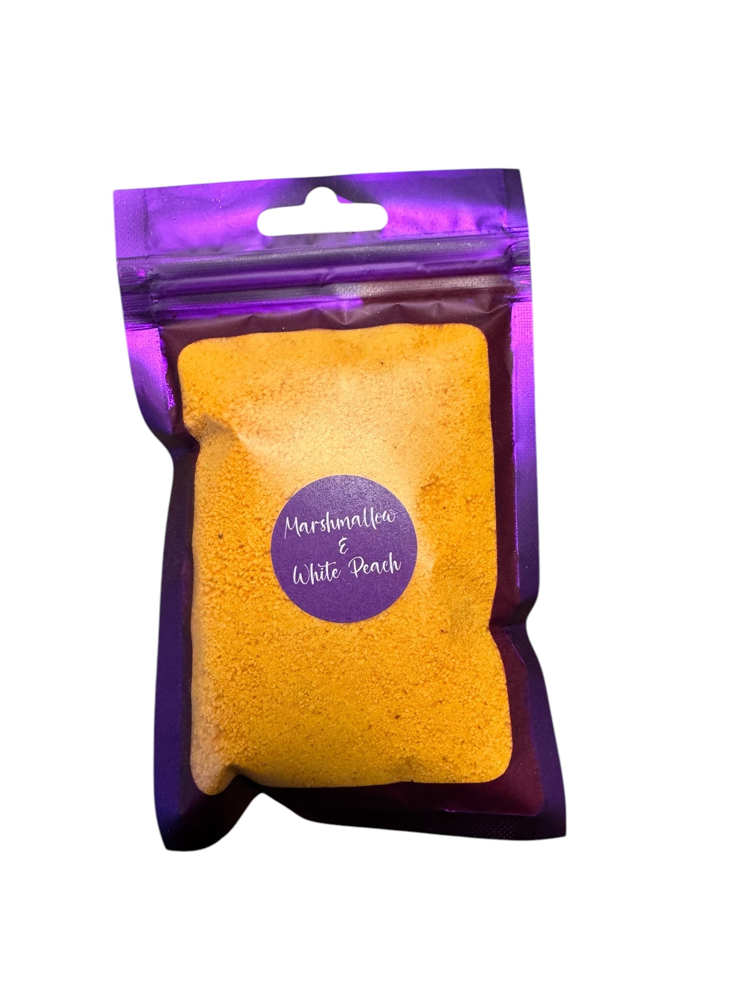 Marshmallow & White Peach Bath Dust image 0