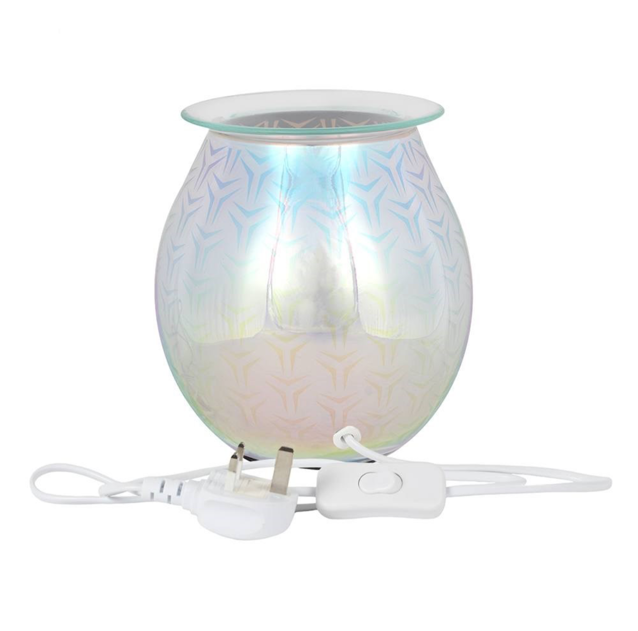 3D Geometric Light Up Electric Burner image 1