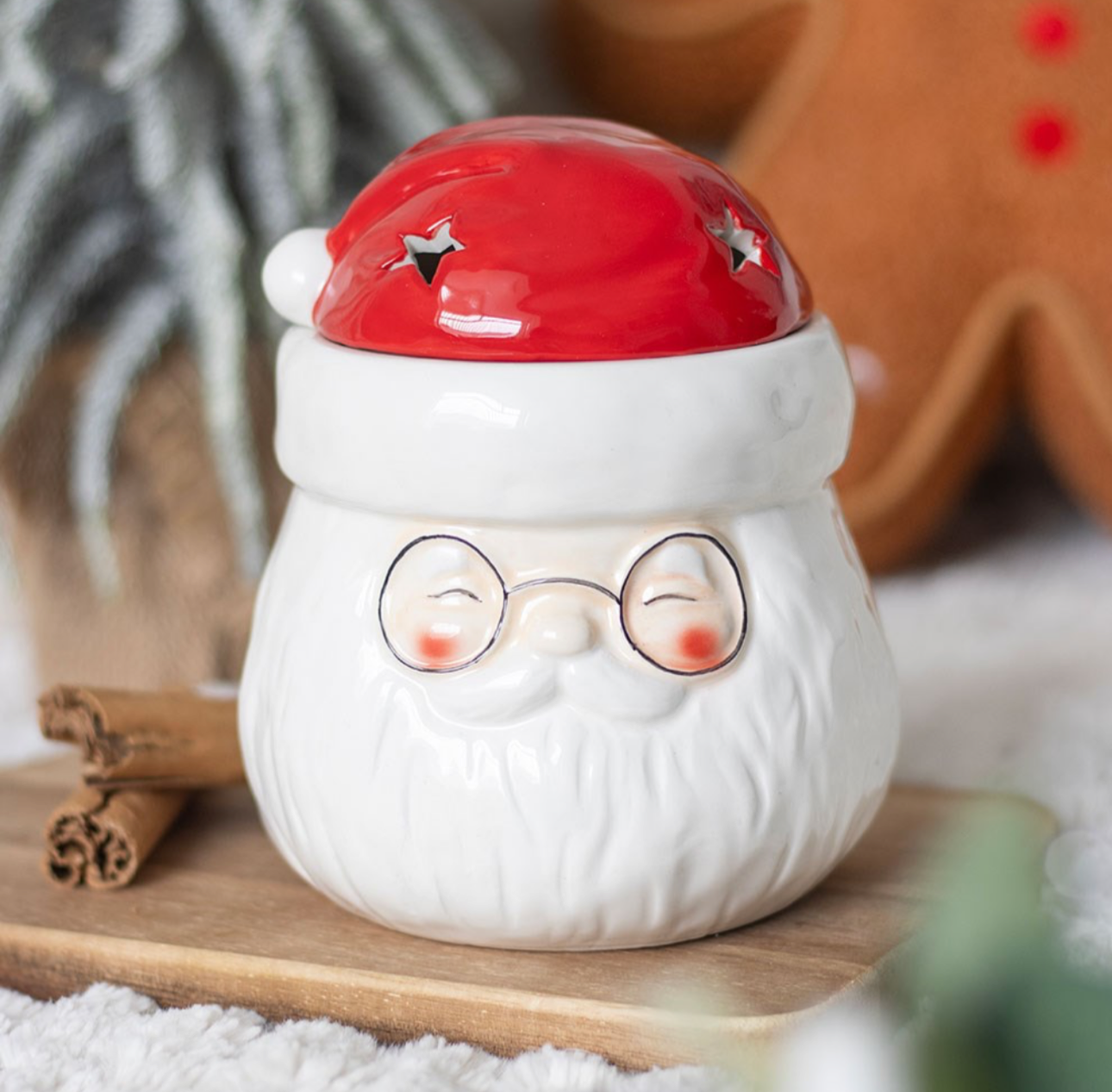 Santa Clause Shaped Wax Burner