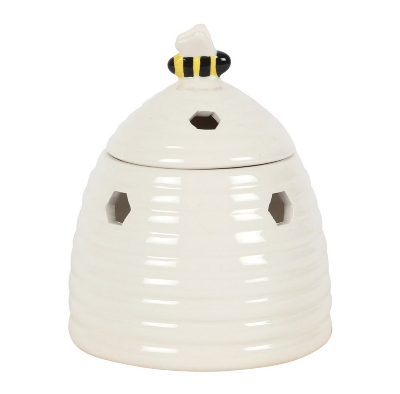 White Bee Hive Oil Burner image 1