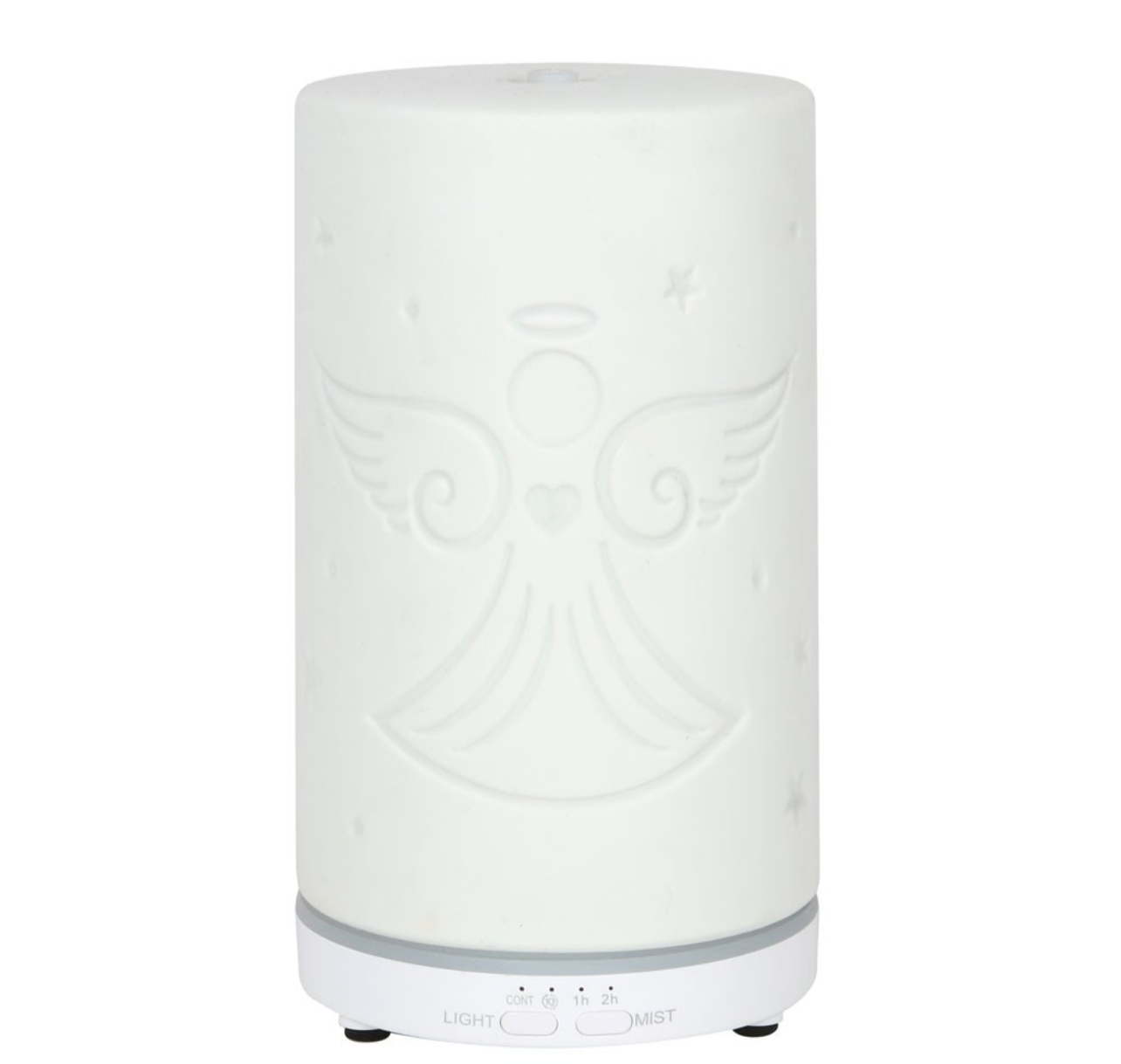 White Ceramic Angel Electric Aroma Diffuser image 1