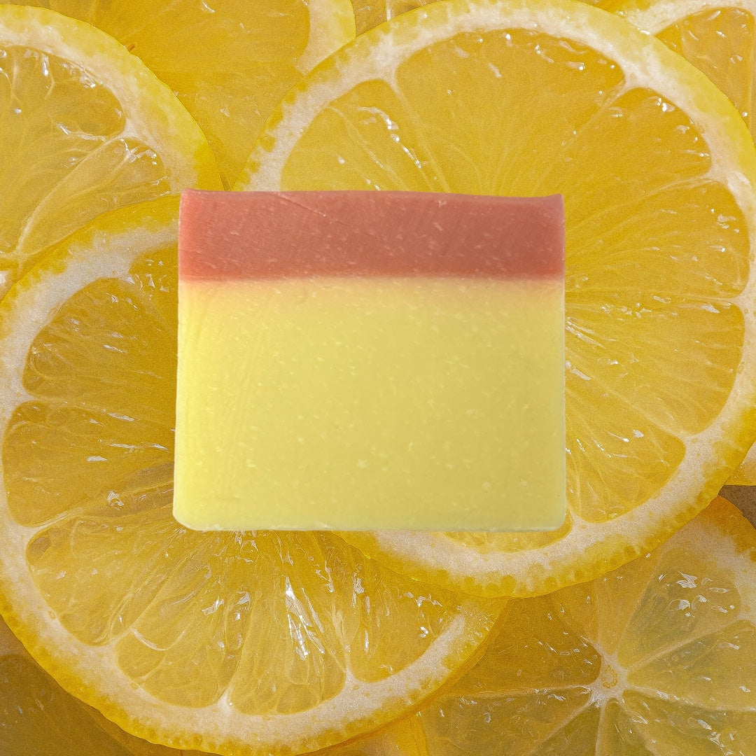 Lemon & Raspberry Soap image 0