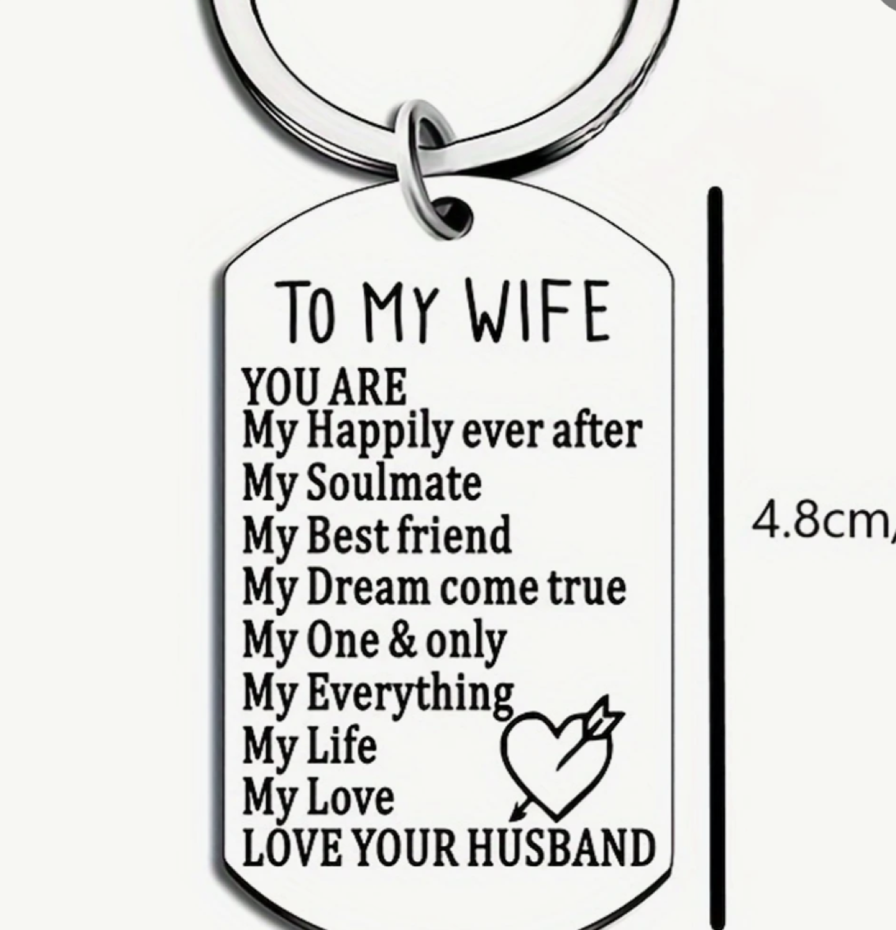 Wife Keyring image 0