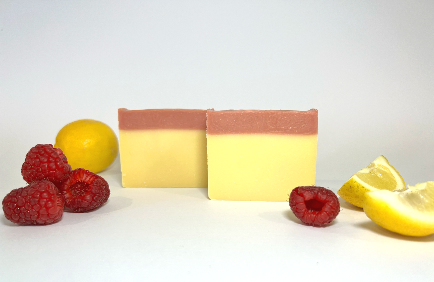 Lemon & Raspberry Soap image 1