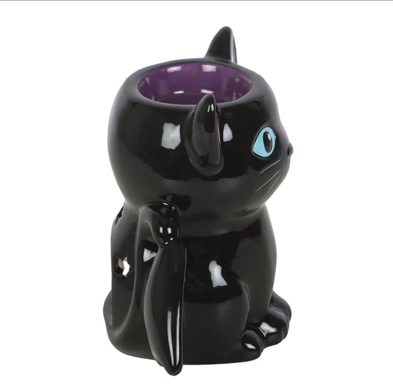Cute And Creepy Bat Cat Wax Burner