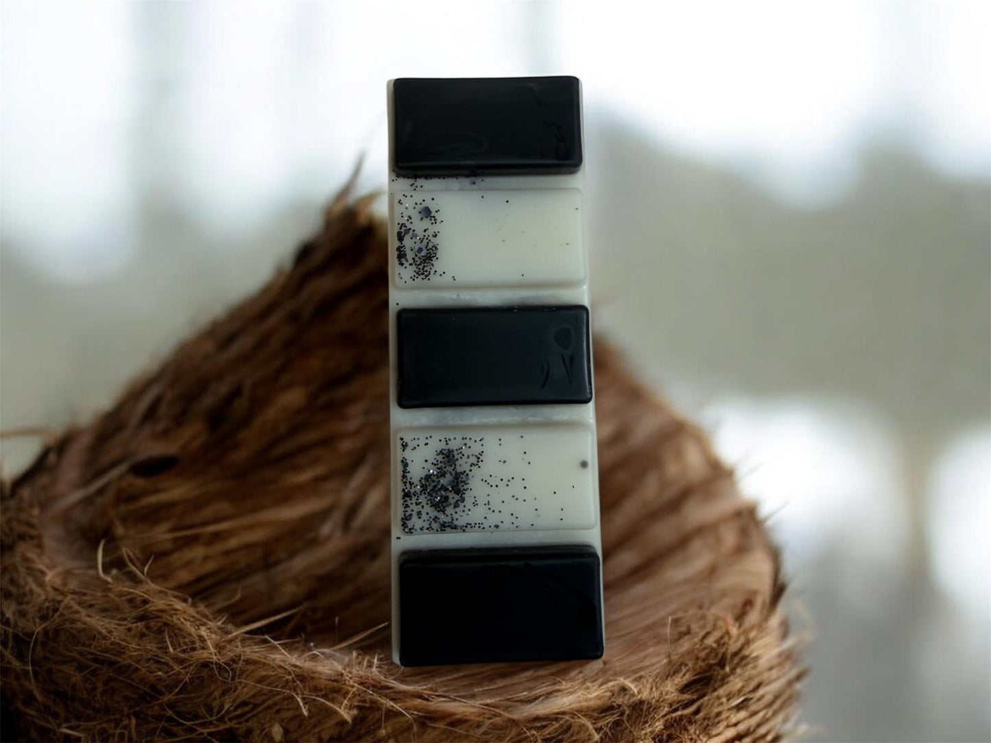 Black Coconut Wax Melt Snap Bar