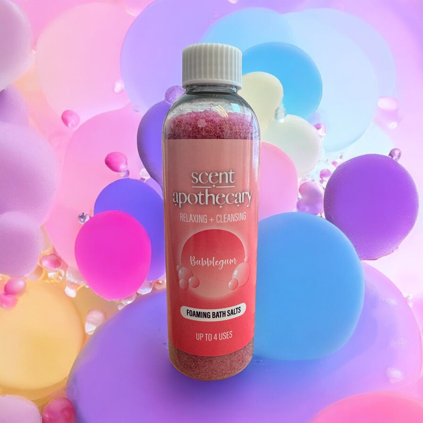 Bubblegum Foaming Bath Salts image 0
