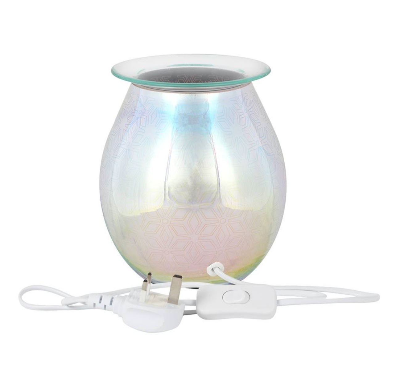 3D Geometric Flower Light Up Electric Burner image 1