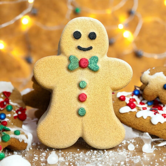 Gingerbread Man Bath Bomb  image 0