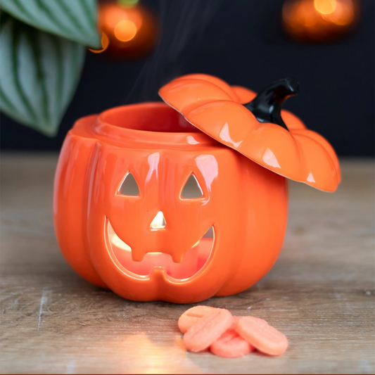 Jack-O-Lantern Wax Burner  image 0