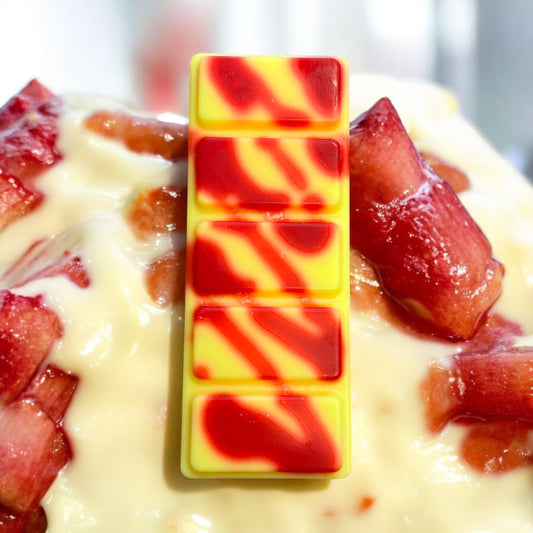 Rhubarb & Custard Wax Melt Snap Bar image 0
