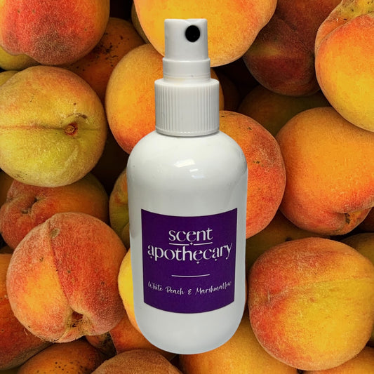 White Peach & Marshmallow Room & Linen Spray image 0