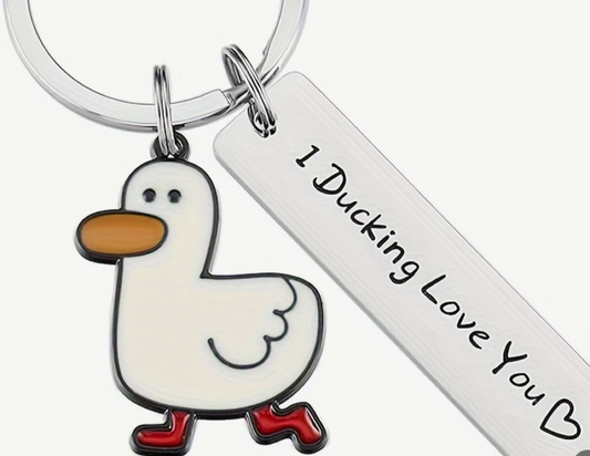 Ducking Love You Keyring image 0