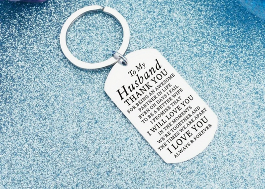 Husband Keyring  image 0
