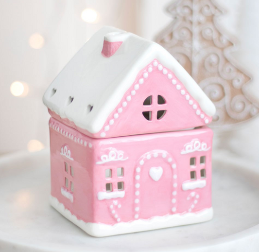 Pink Gingerbread House Burner  image 0