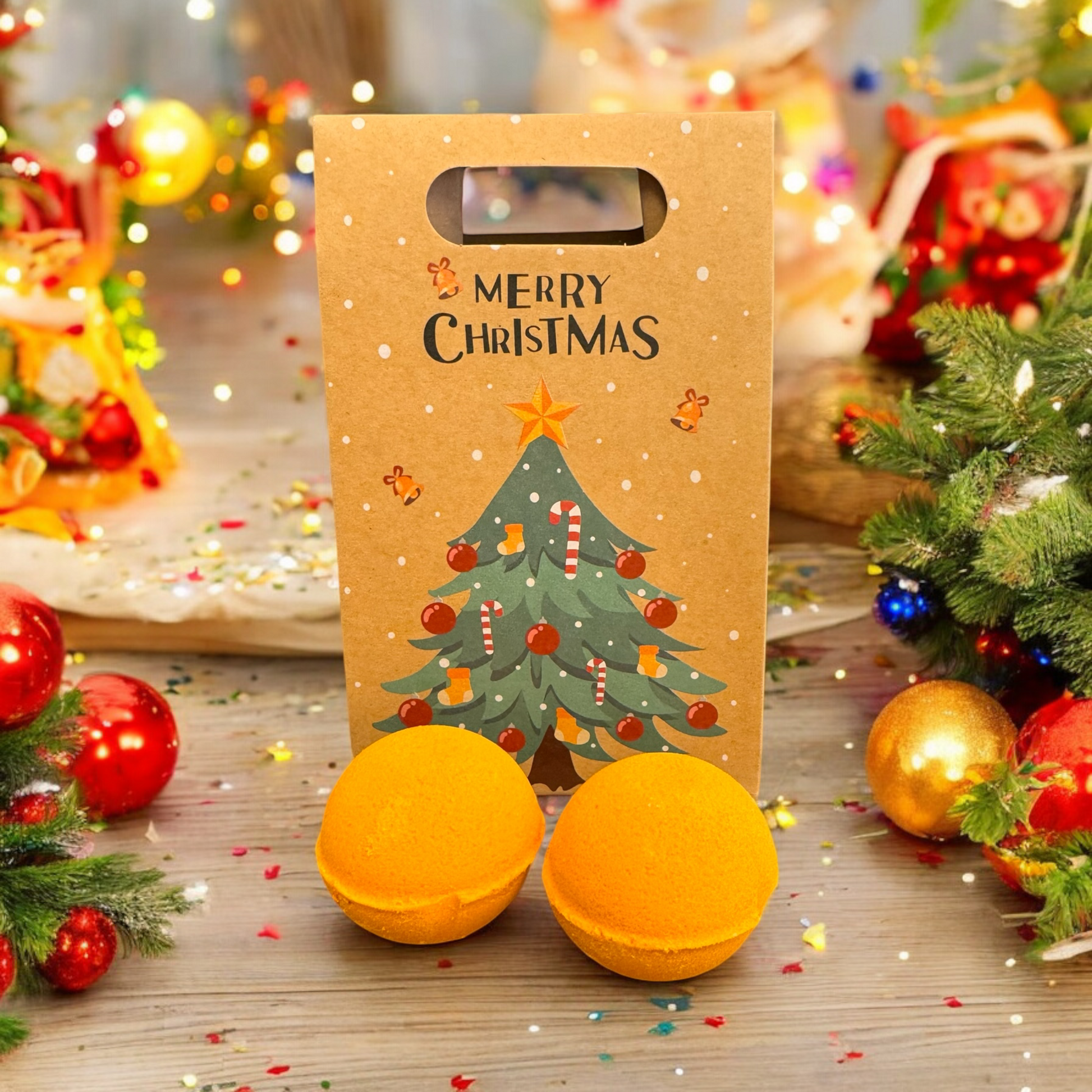 Mini Bath Bombs & Gift Box  image 0