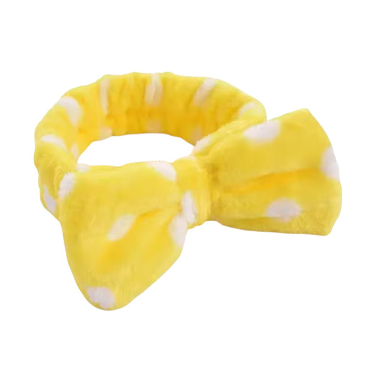 Yellow Fluffy Headband