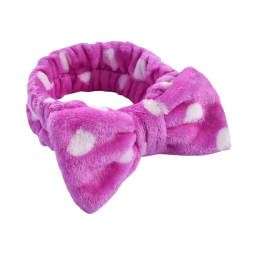 Purple Fluffy Headband