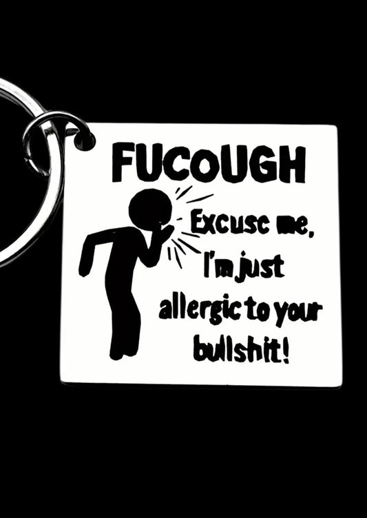 Fucough Keyring