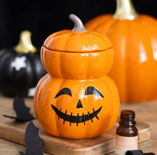 Stacked Pumpkin Wax Burner