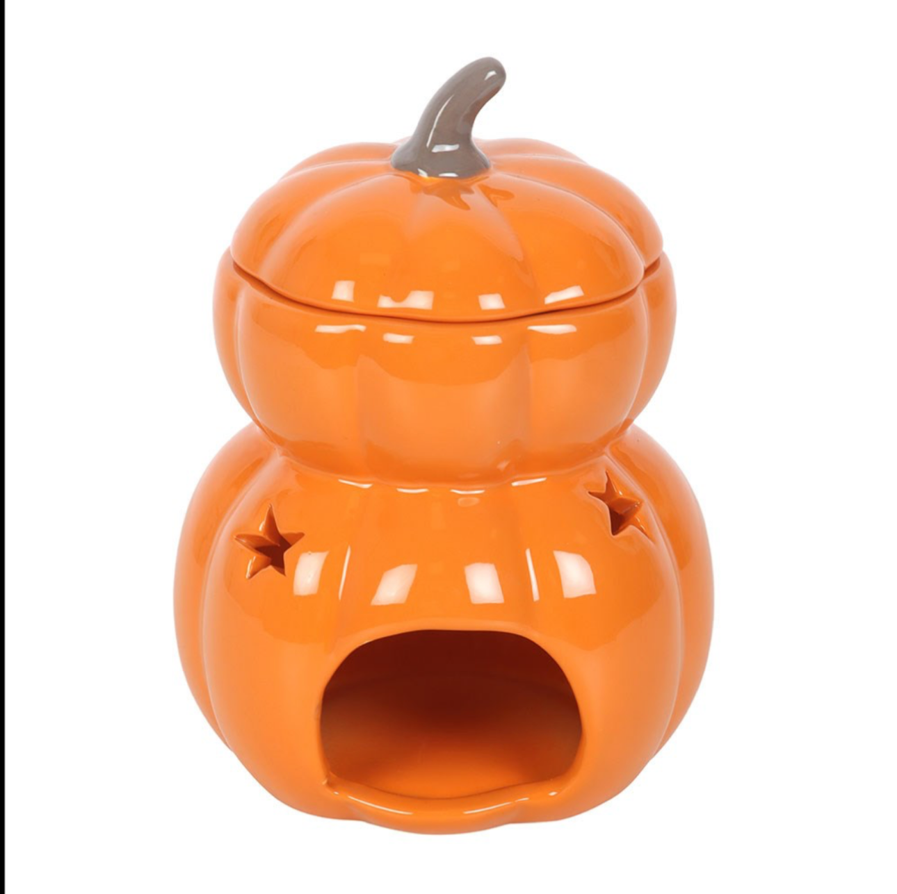 Stacked Pumpkin Wax Burner