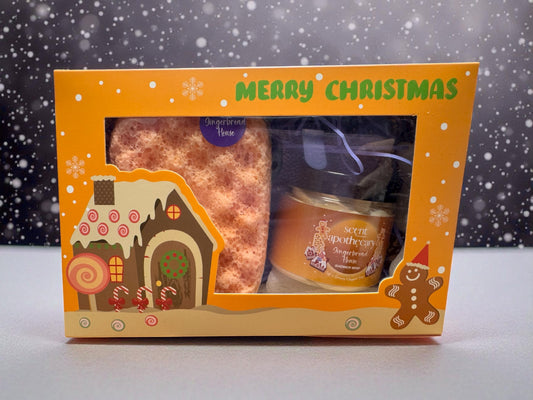 Gingerbread House Whip & Sponge Gift Set