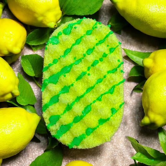 Sherbet Lemon Soap Sponge  image 0