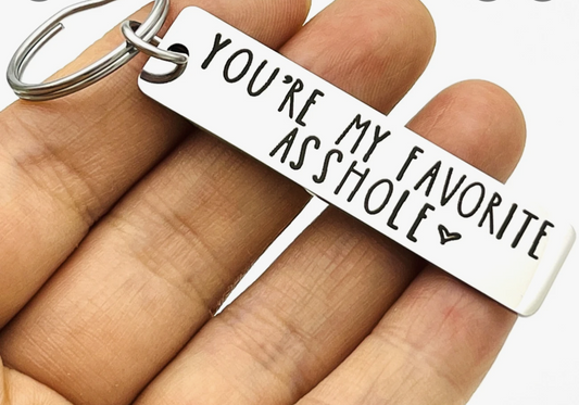 Asshole Keyring  image 0