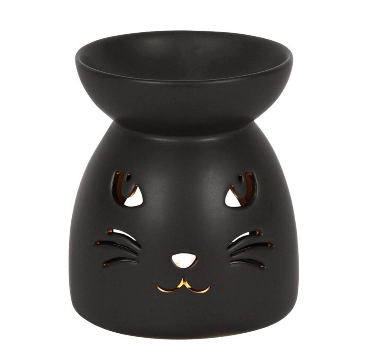 Black Cat Cut Out Oil Burner image 0